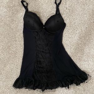 NWOT BLACK LINGERIE
